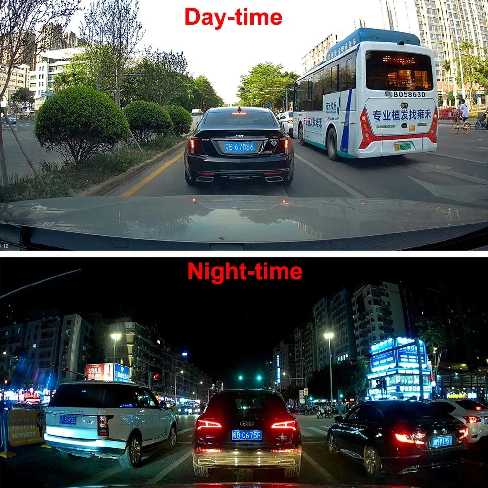DriveMax | 4K Wi‑Fi Dashcam mit GPS + Doppel‑Kamera
