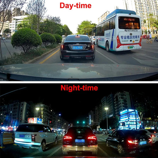 DriveMax | 4K Wi‑Fi Dashcam mit GPS + Doppel‑Kamera