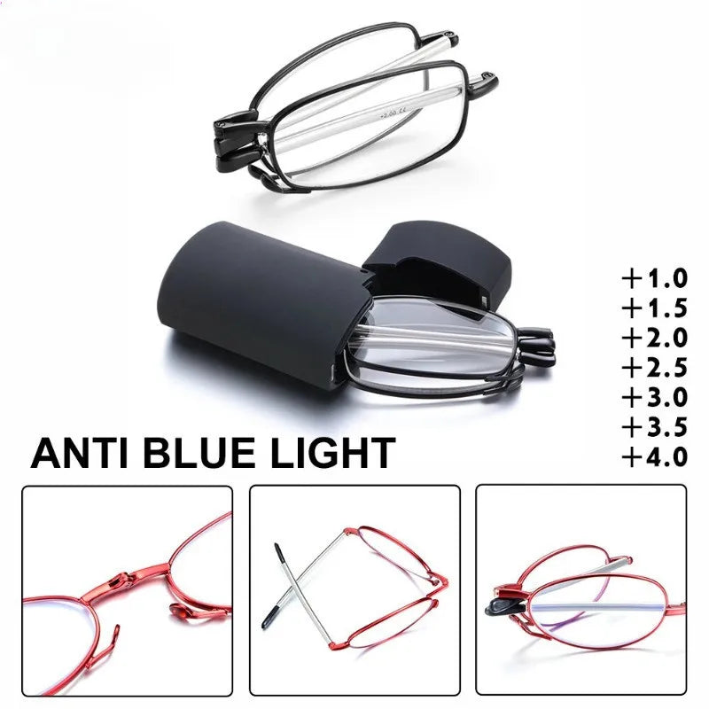 FoldGlass | Ultrakompakte Lesebrille mit Etui