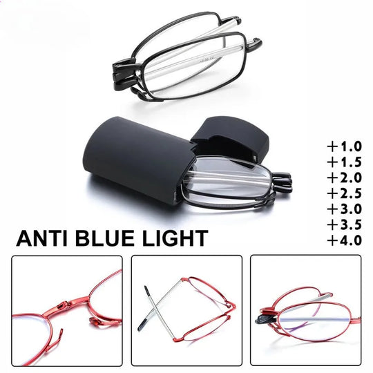 FoldGlass | Ultrakompakte Lesebrille mit Etui