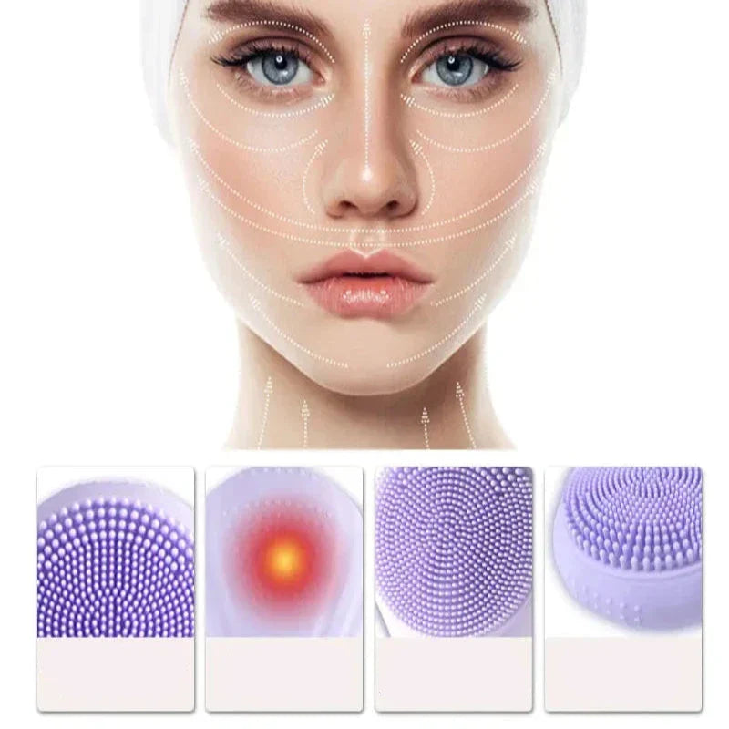 GlowSonic | Wasserdichte Hautreinigungsbürste