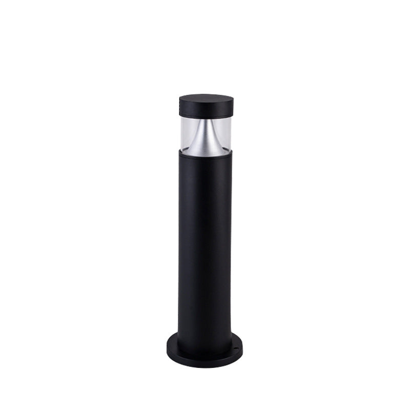 LuminoPost | Schlanke LED-Außenlampe in Schwarz