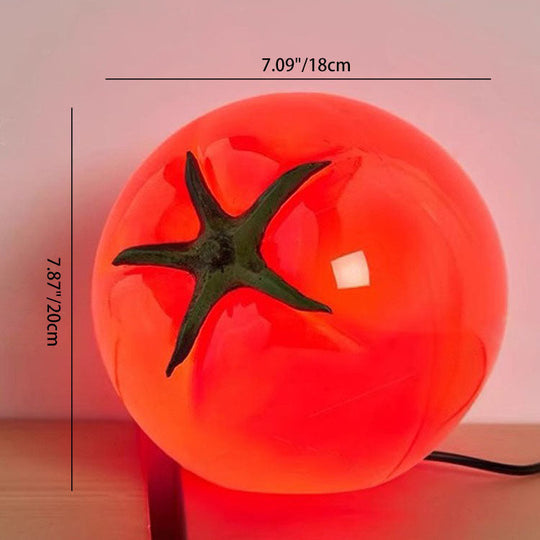 TomatGlow | Verspielte USB LED Deko-Tischlampe