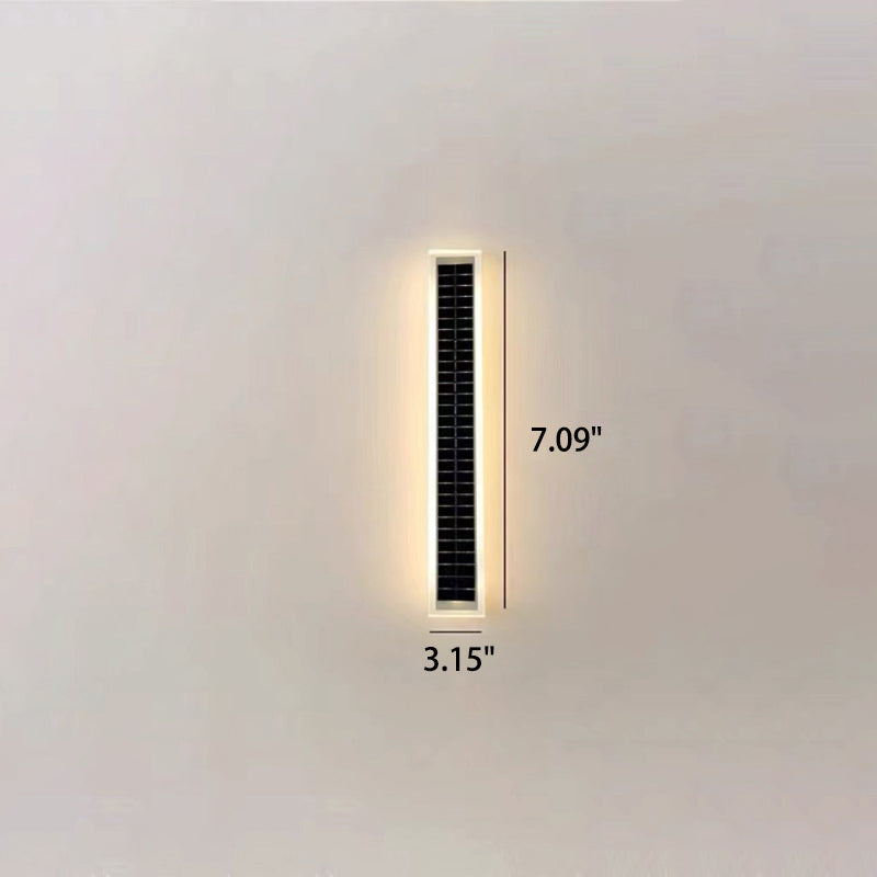 StripGlow | Moderne Solar-Wandleuchte mit LED-Licht