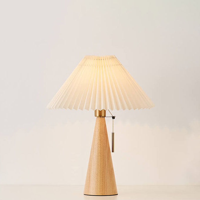 HikariGlow | Vintage Stofflampe im Zen-Stil