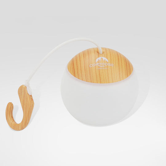 CampHalo | Stilvolle USB-Zeltlampe mit Haken
