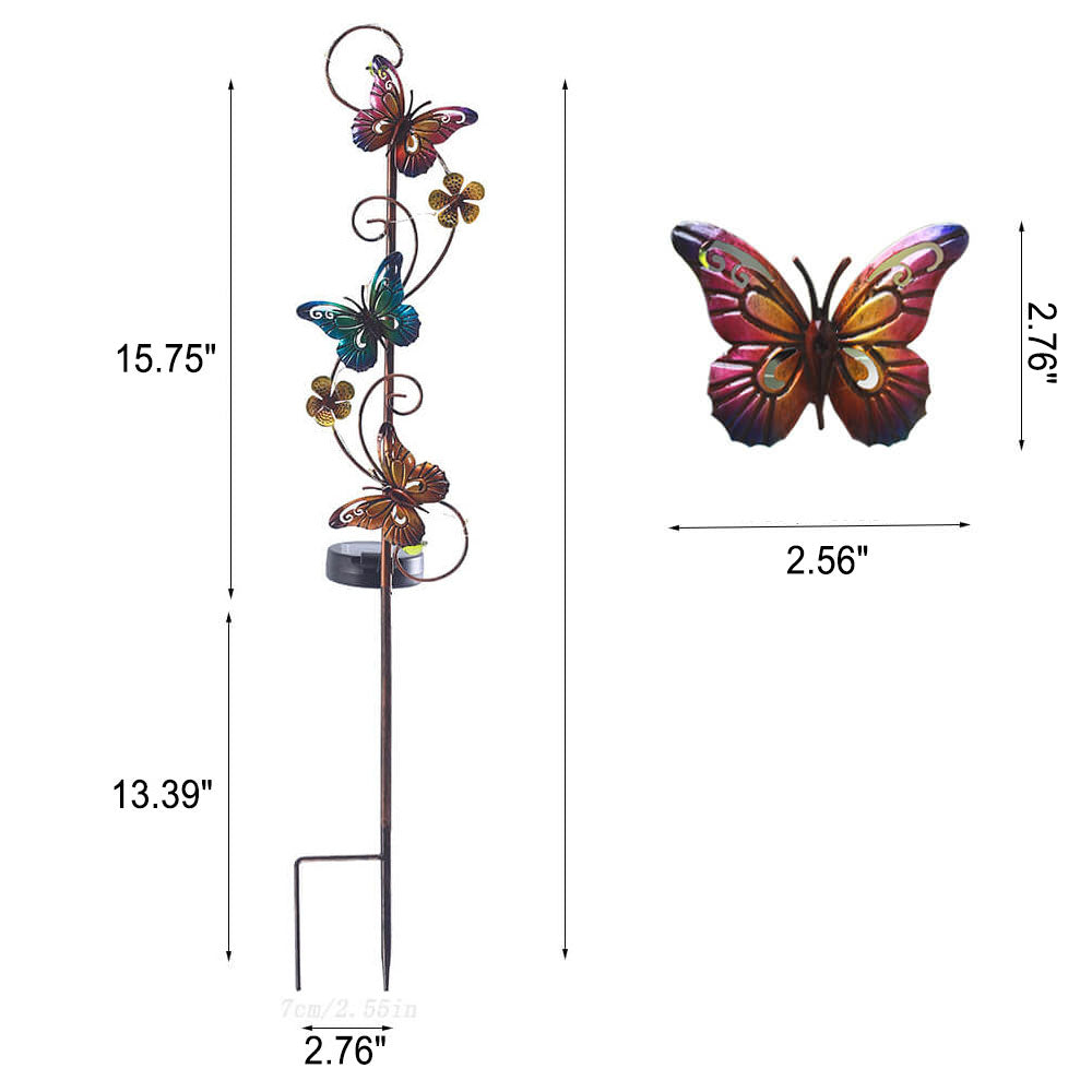 WildLight | Solar Gartenlicht mit Eisenfiguren