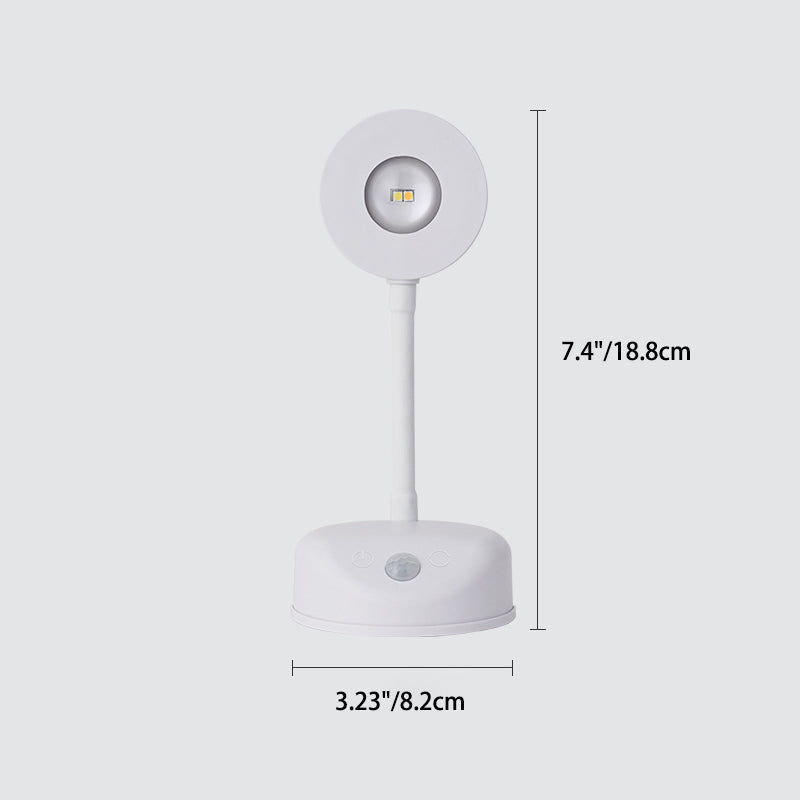 SleekSense | Außenleuchte – Modernes rundes Design mit Bewegungssensor
