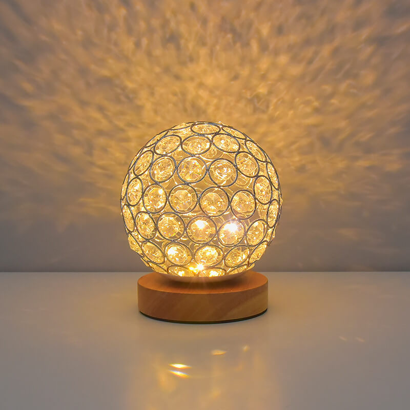 AuraDot | Moderne Minimalistische Runde Tischlampe