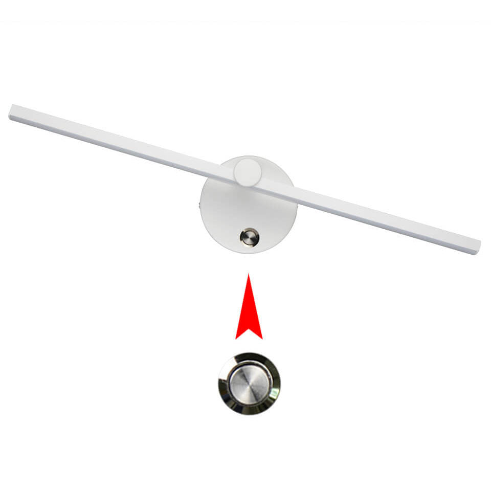 AlumaGlow | Wandlampe mit langem LED-Lichtstreifen