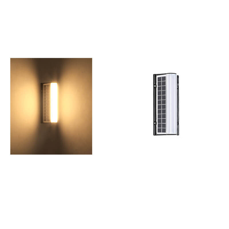 SolarLine | Schlanke Acryl-Wandleuchte für Außen