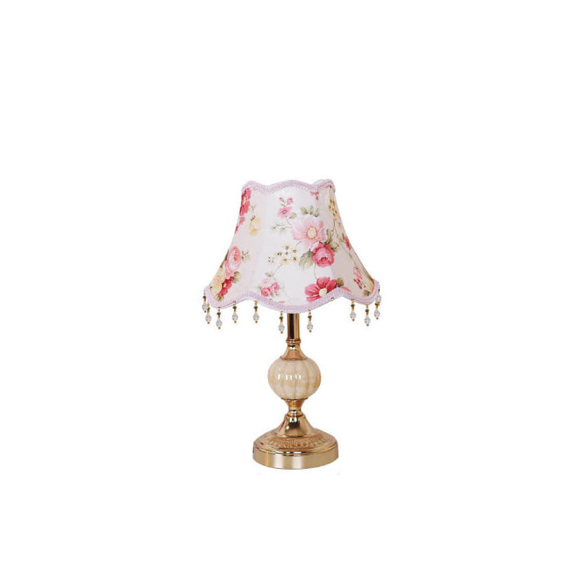 ViennaBloom | Goldene Blumentischlampe mit Stil