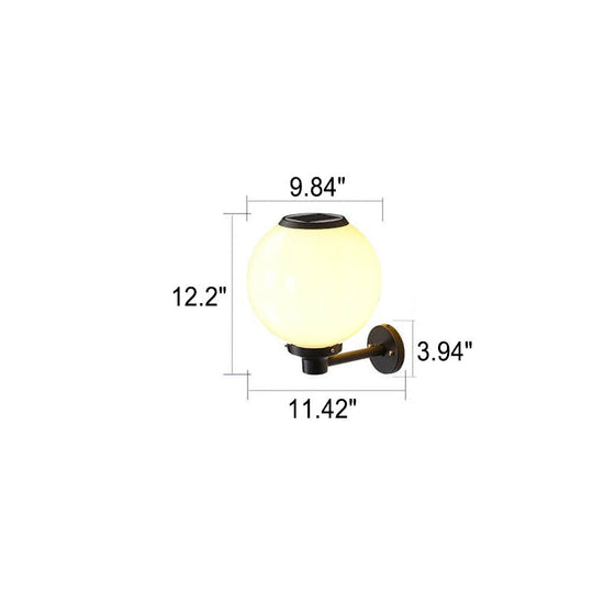EcoOrb | Nachhaltige LED-Außenleuchte mit Solarpower