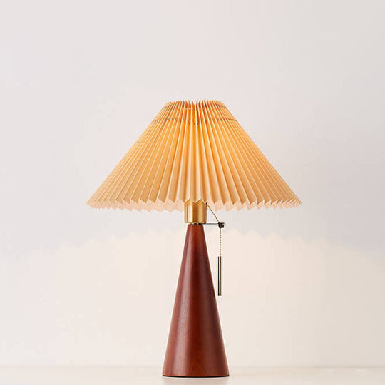 HikariGlow | Vintage Stofflampe im Zen-Stil