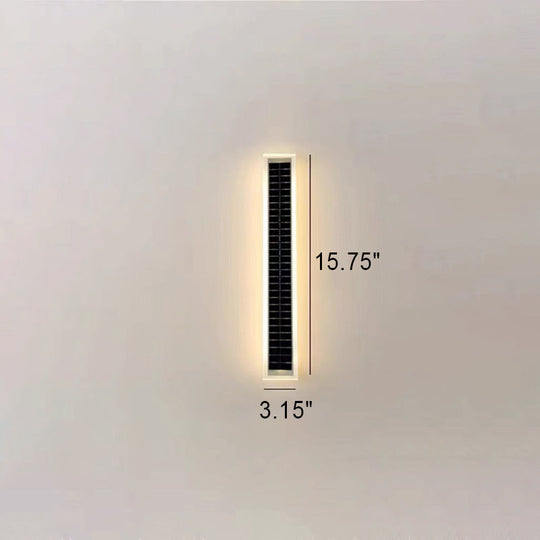 StripGlow | Moderne Solar-Wandleuchte mit LED-Licht
