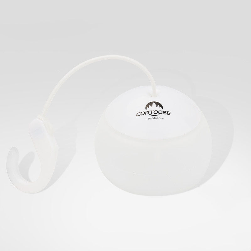 CampHalo | Stilvolle USB-Zeltlampe mit Haken