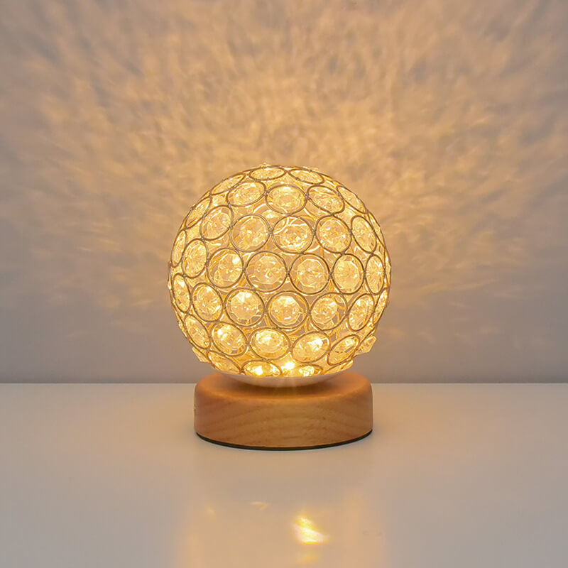 AuraDot | Moderne Minimalistische Runde Tischlampe