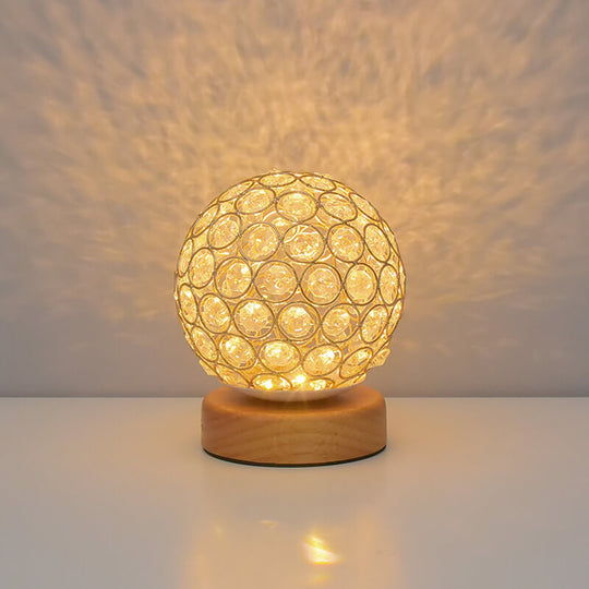 AuraDot | Moderne Minimalistische Runde Tischlampe