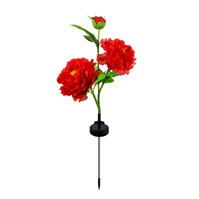PeonyGlow | Kreative LED-Sonnenblumenleuchte für Garten & Landschaft