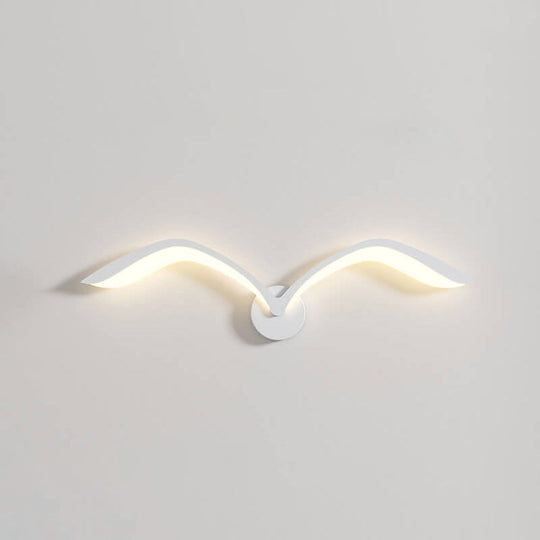 Seaglow | Nordic LED-Wandleuchte in Möwenform