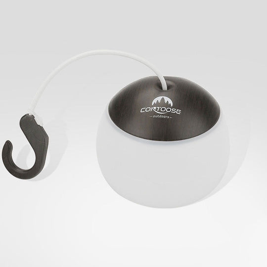 CampHalo | Stilvolle USB-Zeltlampe mit Haken