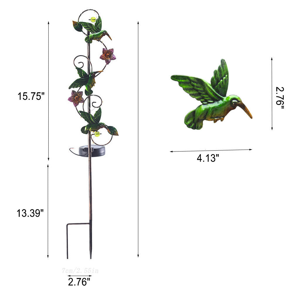 WildLight | Solar Gartenlicht mit Eisenfiguren