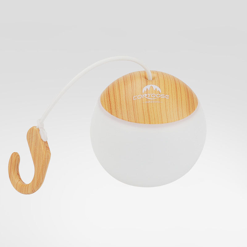 CampHalo | Stilvolle USB-Zeltlampe mit Haken
