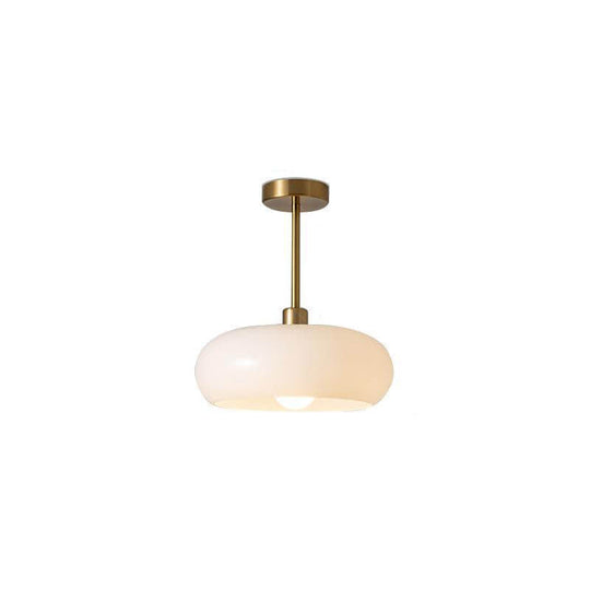 VivaLuce | Einfarbige Retro-Pendelleuchte aus Glas