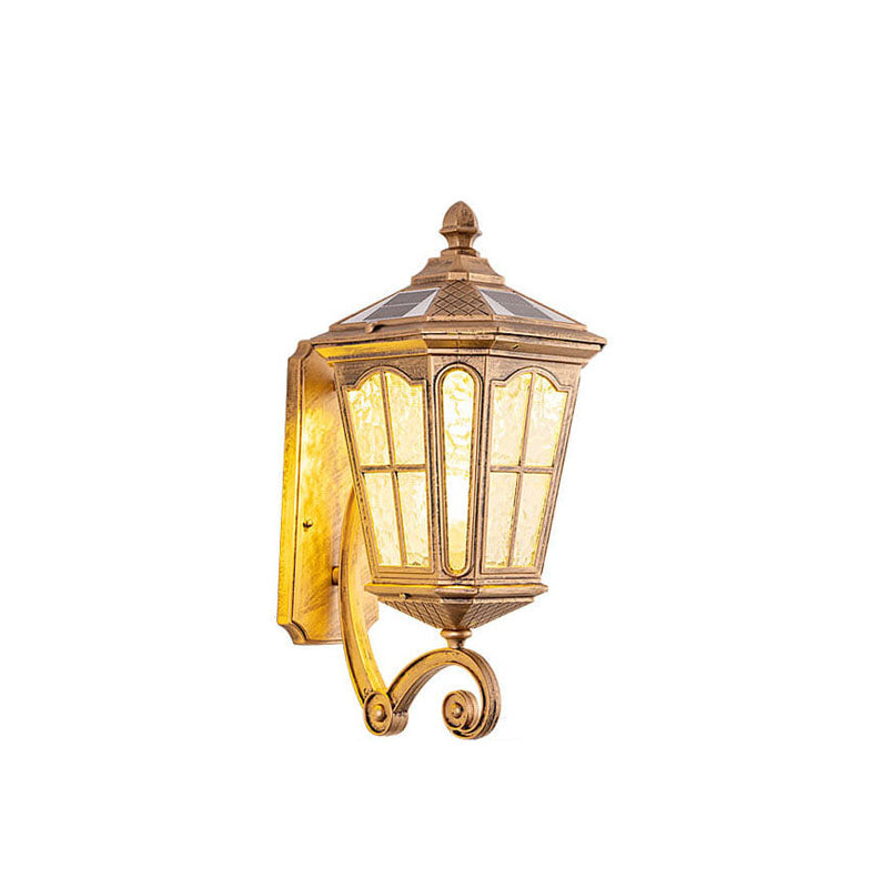 SolarVerve | Antike Wandlampe mit Solartechnologie