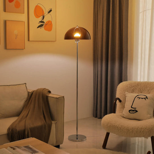 LightBloom | Nordic Vintage Acryl Klar Dom 1-Licht Stehlampe