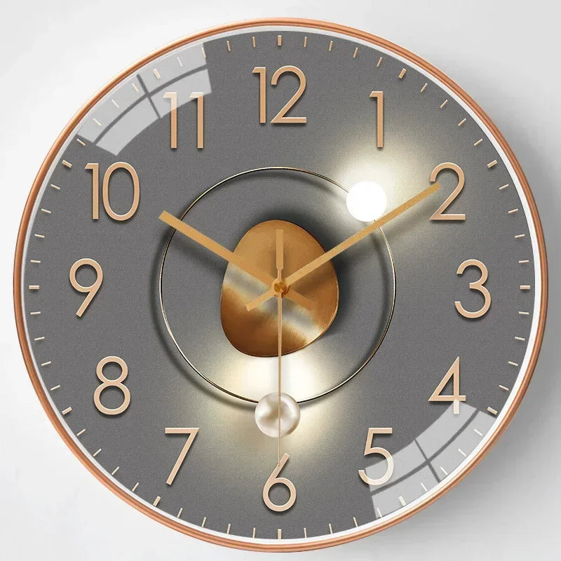 SilentTime | Digitale Wanduhr – 8 Zoll Display & Batteriebetrieben