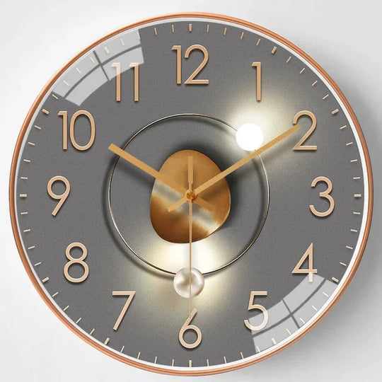 SilentTime | Digitale Wanduhr – 8 Zoll Display & Batteriebetrieben
