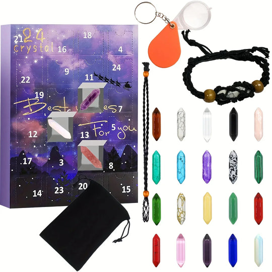 StoneMagic | Adventskalender – 24 natürliche Kristallschätze