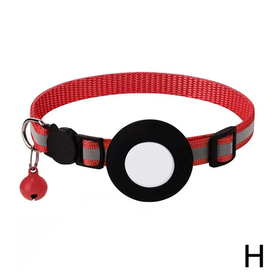 SafeWhisker | Katzenhalsband mit Reflex & Kontakttag