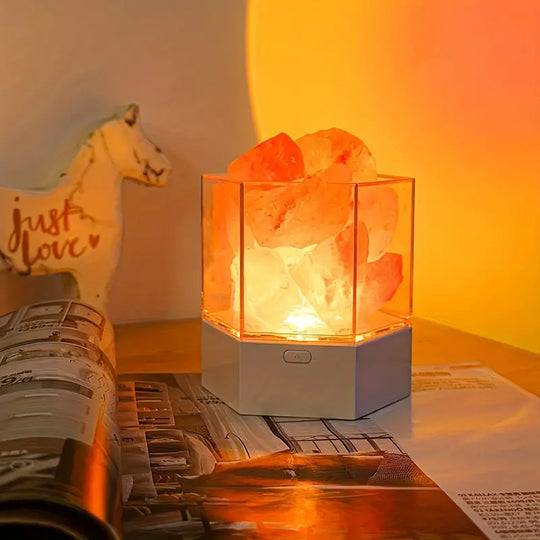 SaltLuxe | Strahlende & Luxuriöse Salzsteinlampe2