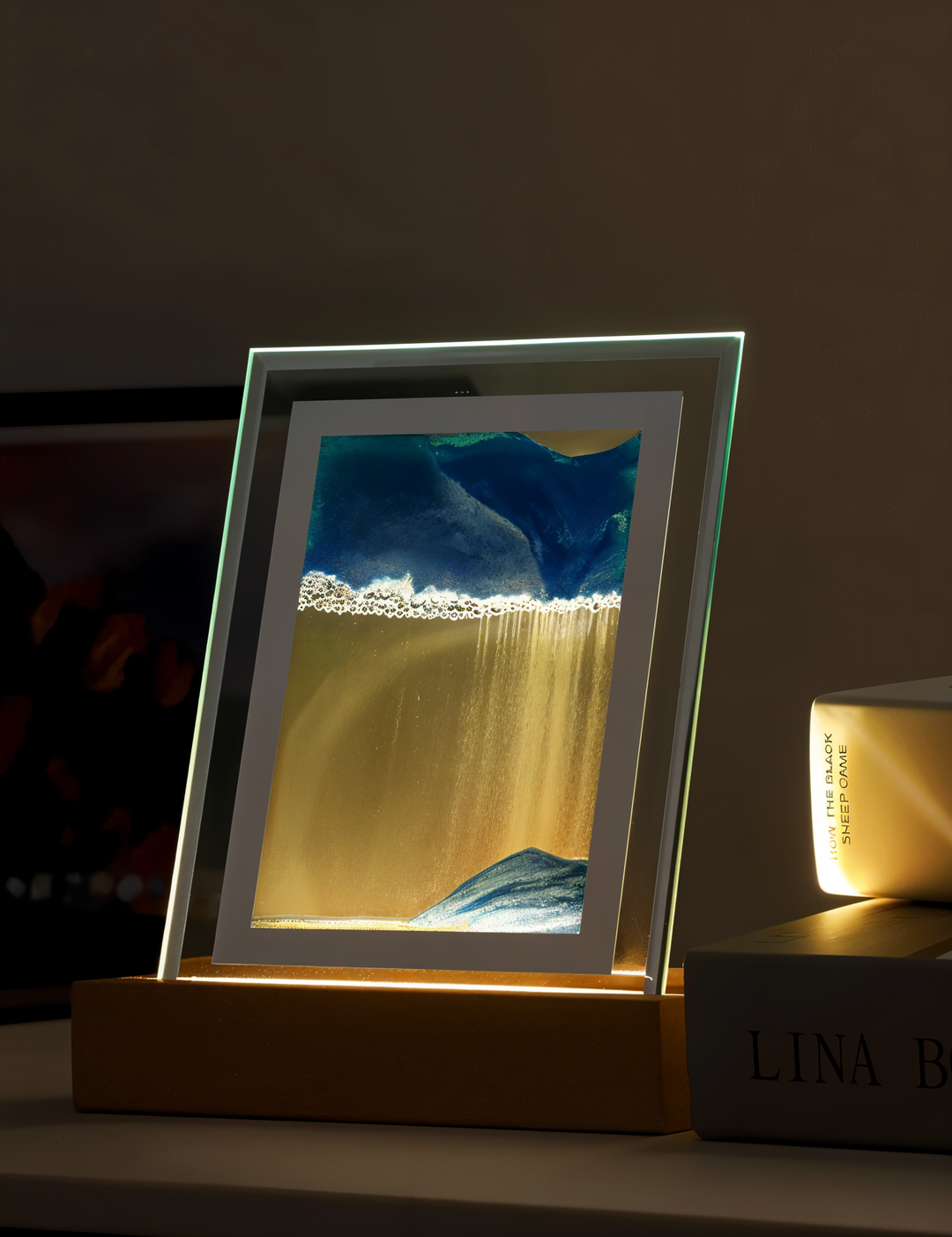 SandFlow | Künstlerische Sand-Nachtlampe4