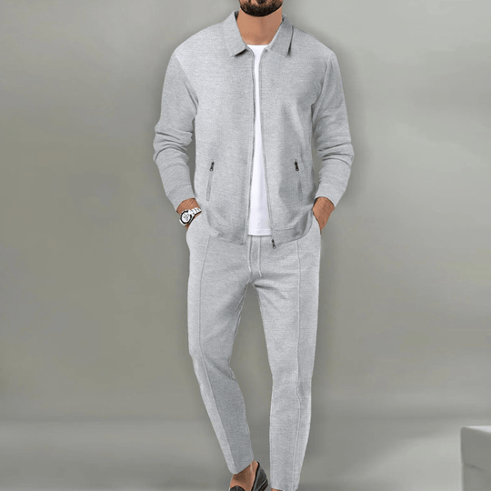 Santiago | Stilvolles Waffelstrick-Set | Herren5