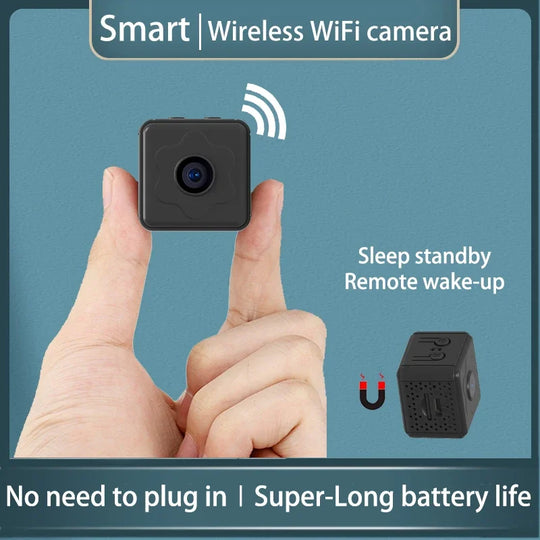 CamDot | Kabellose Smart-Kamera mit 128 GB SD-Kartensupport