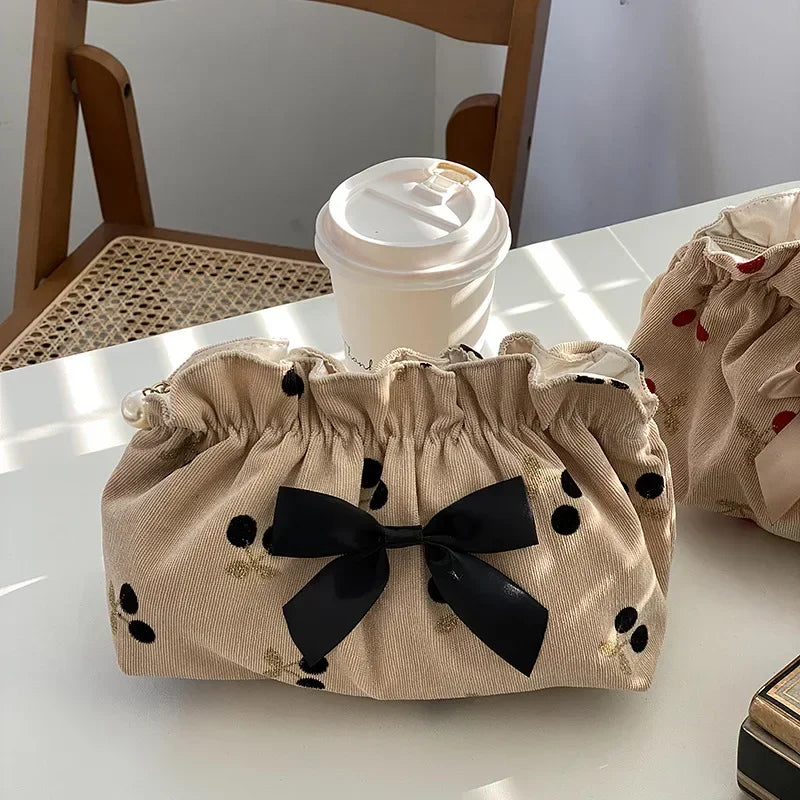 BlissBag | Elegant Corduroy Pouch