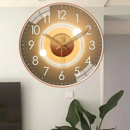 SilentTime | Digitale Wanduhr – 8 Zoll Display & Batteriebetrieben