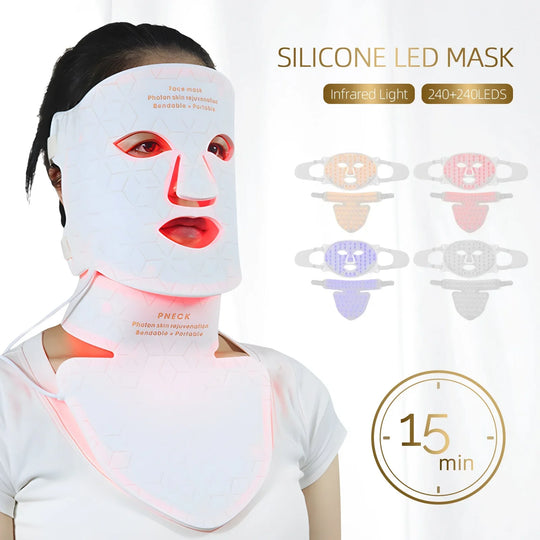 AgelessGlow | Anti-Aging- & Akne-LED-Maske