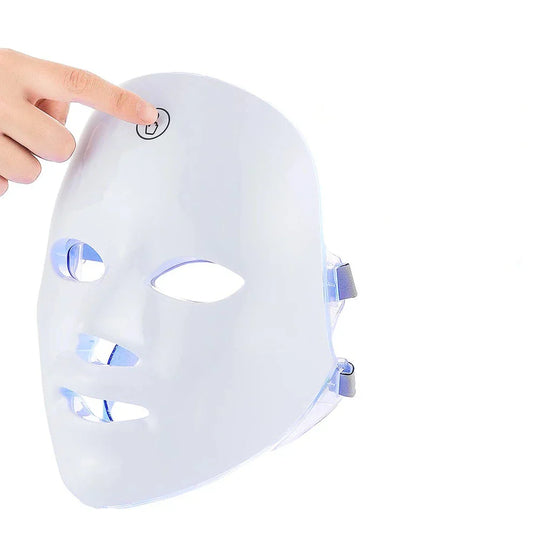 AgeGlow | 7-Farben LED-Therapie-Maske für Facelifting und Aufhellung