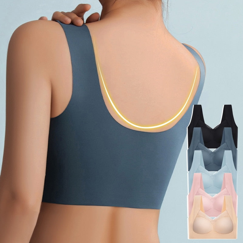 Éclat | Damen Push-Up BH ohne Bügel – Nahtloser Komfort und Eleganz-2