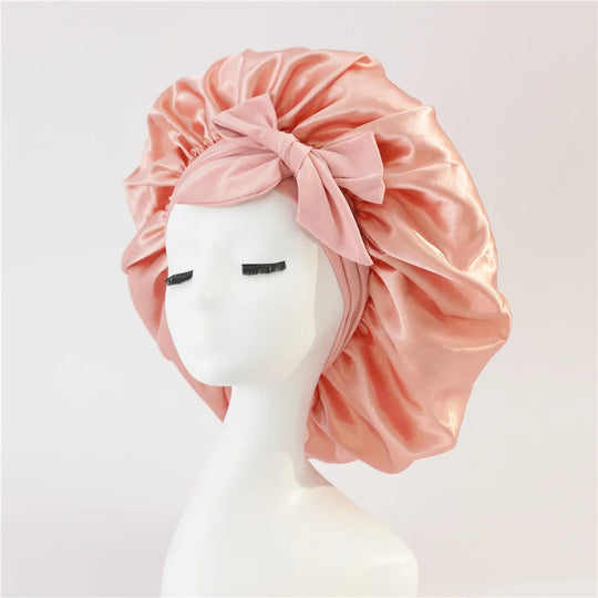 FrizzFree | Seiden-Satin-Bonnet – Erwachen Sie mit perfektem Haar