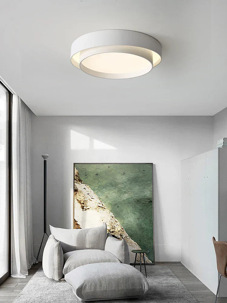 NordicAura | Minimalistische LED Plafondlampe