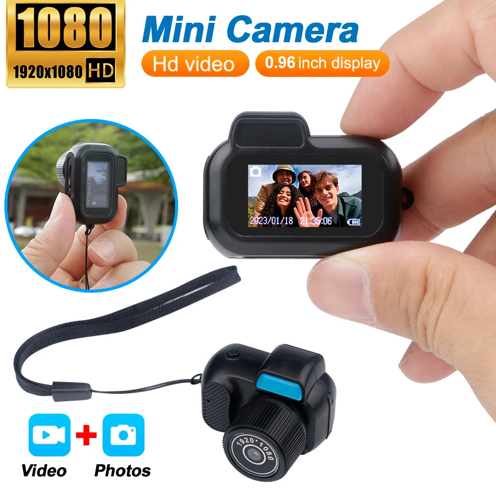 CamPix | Mini-Kamera mit 200mAh Akku & SD-Kartenaufnahme