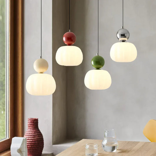 GlowAntique | Glas-Hängelampe im Retro Design