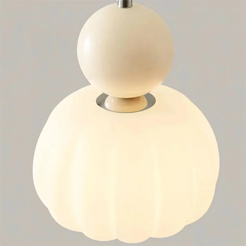 GlowAntique | Glas-Hängelampe im Retro Design