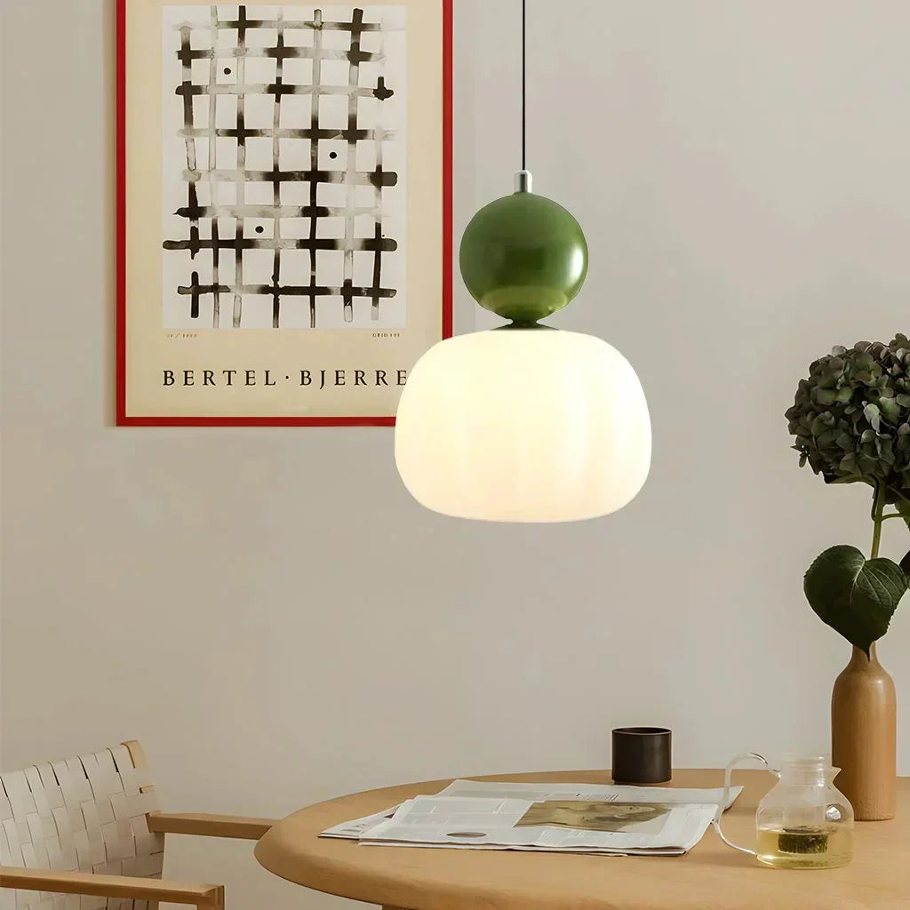 GlowAntique | Glas-Hängelampe im Retro Design