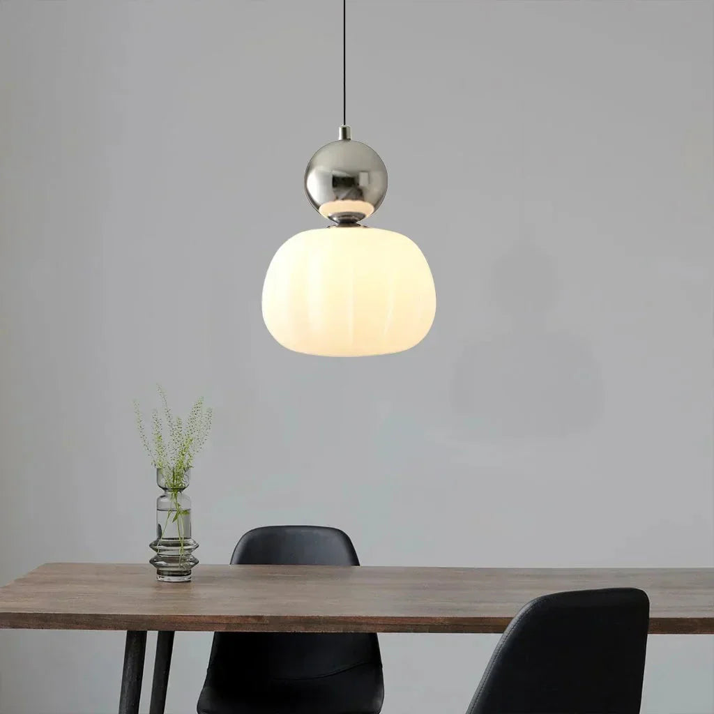 GlowAntique | Glas-Hängelampe im Retro Design